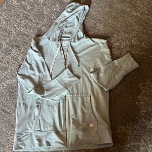 Womens Vuori Light Blue Aqua Hoodie XL